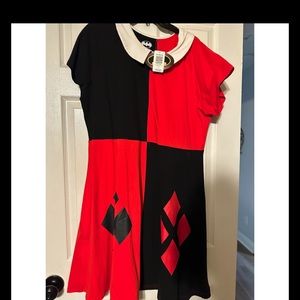 Torrid NWT never worn 3x Plus sized Harley Quinn comic style dress!!!!